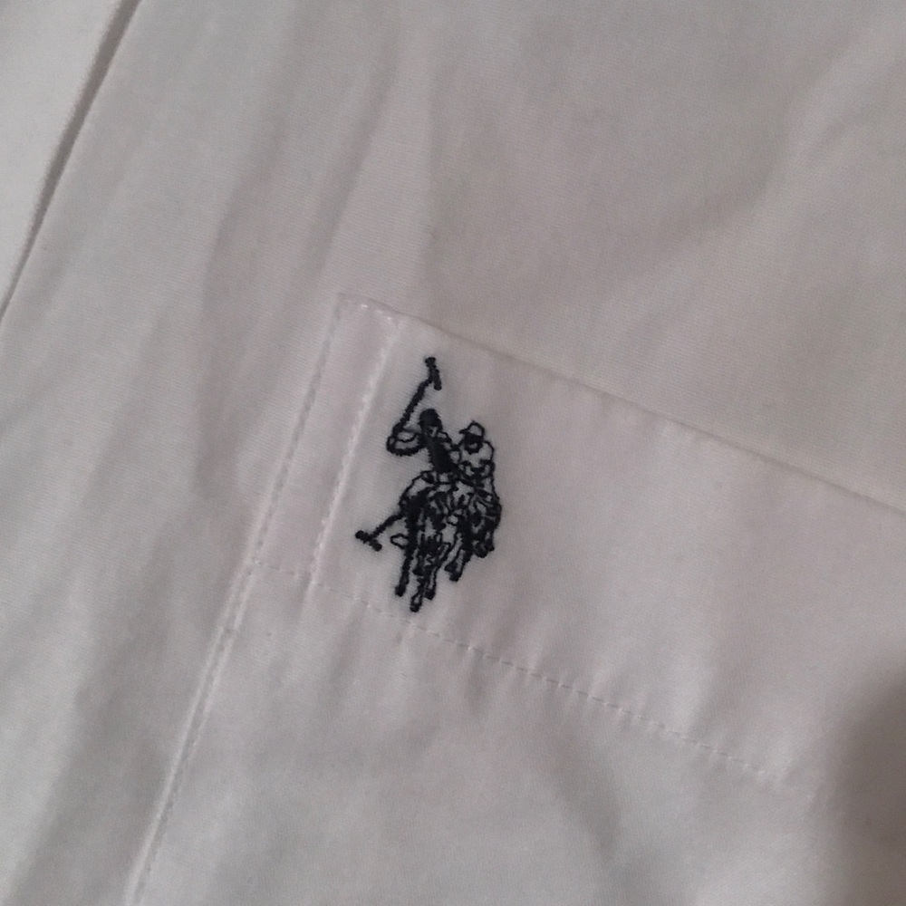 White Polo button down - Picture 2 of 3